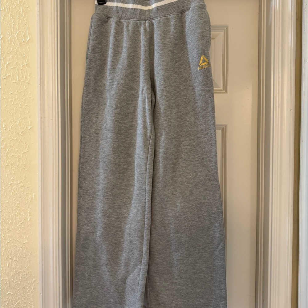 Reebok Gray Sweatpants kids size 14/16
